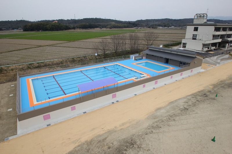 蒲生東小学校プール(労働災害防止活動優良賞)