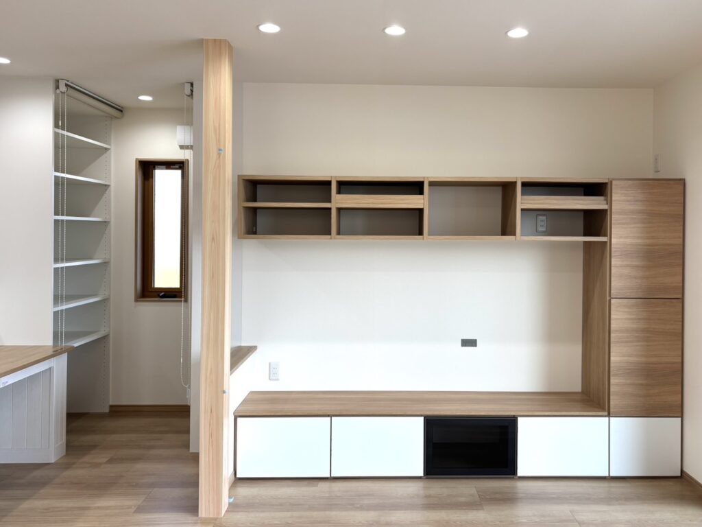 インナーガレージのある暮らし　野洲市